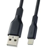 USB кабель Perfeo USB Type A (M) -&gt; Lightning 1 м, I4318