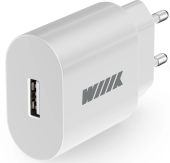 Фото Сетевое зар./устр. Wiiix UNN-4-1-01-QC-W 18W 3A (QC) USB универсальное белый, UNN-4-1-01-QC-W