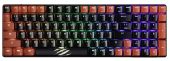 Клавиатура механическая Mad Catz S.T.R.I.K.E. 11 беспроводная и проводная чёрно-оранжевый, KS13NMUSB