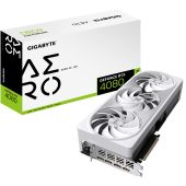 Вид Видеокарта Gigabyte NVIDIA GeForce RTX 4080 Aero OC GDDR6X 16GB, GV-N4080AERO OC-16GD