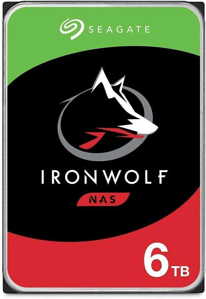 Диск HDD Seagate IronWolf SATA 3.5" 6 ТБ, ST6000VN006