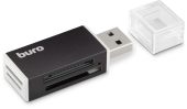 Фото Устройство чтения карт памяти USB2.0 Buro BU-CR-3104 черный, BU-CR-3104