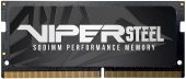 Модуль памяти PATRIOT Viper Steel 8 ГБ SODIMM DDR4 3000 МГц, PVS48G300C8S