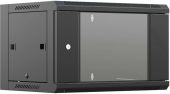 Настенный шкаф NTSS W series 9U чёрный, NTSS-W9U6045GS-2BL
