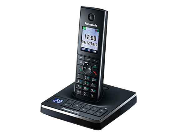 Картинка - 1 DECT-телефон Panasonic KX-TG8561RU Автоответчик Чёрный, KX-TG8561RUB