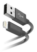 Фото USB кабель Hama Metal Lightning -> USB Type A (M) 1.5 м, 00183339
