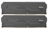 Комплект памяти Netac Shadow III Black 2х16 ГБ DIMM DDR5 6400 МГц, NTSHD5P64DP-32K