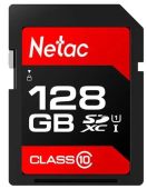 Карта памяти Netac P600 SDXC UHS-I Class 1 C10 128GB, NT02P600STN-128G-R