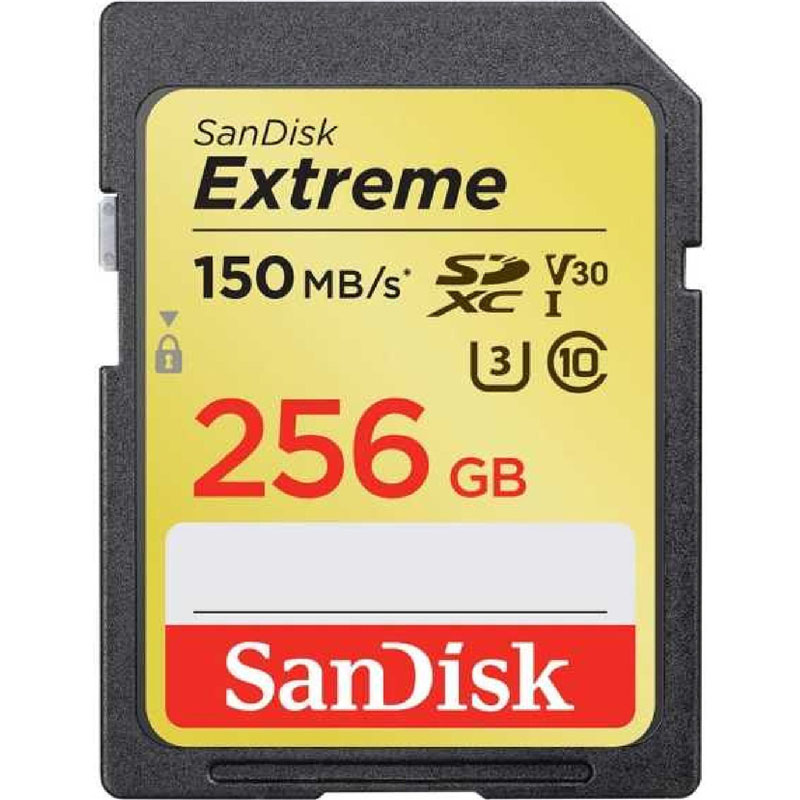 Картинка - 1 Карта памяти SanDisk Extreme SDXC UHS-I Class 1 256GB, SDSDXV5-256G-GNCIN