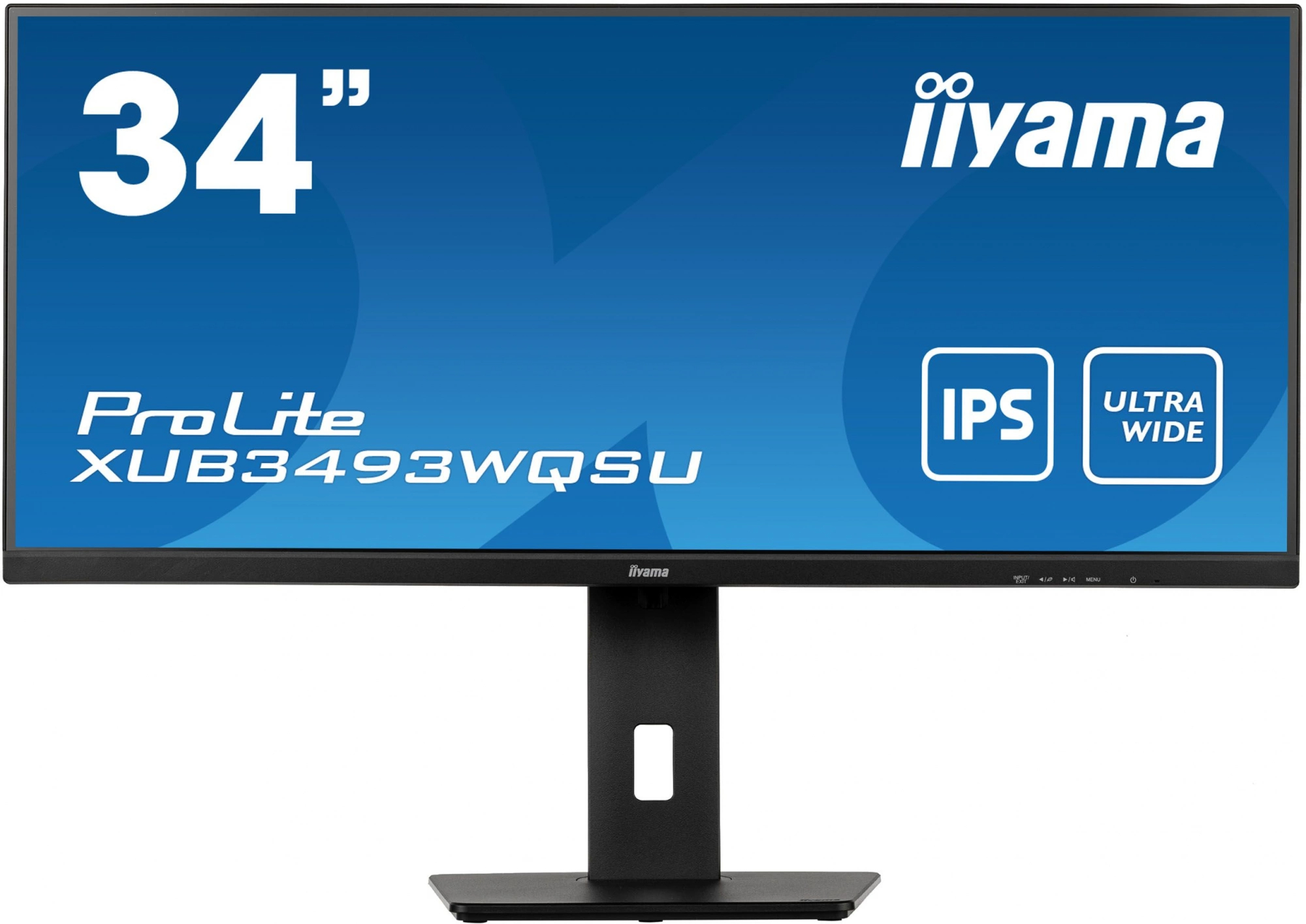 Монитор Iiyama XUB3493WQSU-B5 34" IPS чёрный, XUB3493WQSU-B5