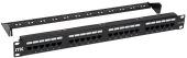 Патч-панель ITK 24-ports UTP RJ-45 1U, PP24-1UC5EU-D05-1