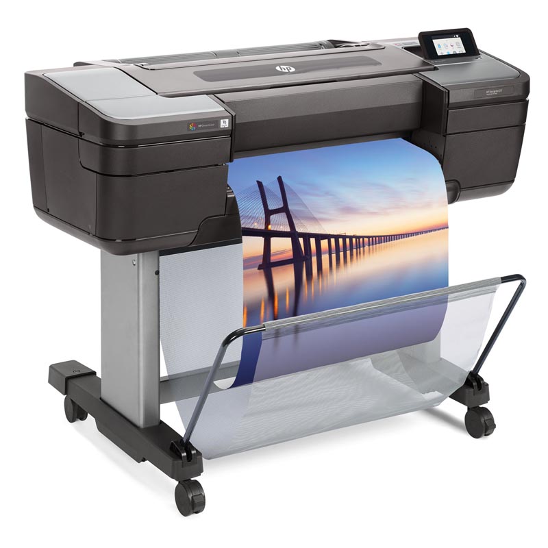 Принтер широкоформатный HP DesignJet Z9+ PS 24" (610 мм) струйный цветной, W3Z71A