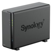 Сетевое хранилище NAS Synology DiskStation DS124 1x3.5" Tower чёрный, DS124