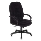 Кресло для руководителей БЮРОКРАТ CH-868N Чёрный, ткань, CH-868N/LT-20