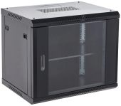 Настенный шкаф REXANT 04-0964 9U чёрный, 04-0964-112