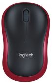 Мышь Logitech M186 Беспроводная чёрный, 910-004133