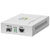 Медиаконвертер SNR 10GBase-T-10GBase-X RJ-45-SFP PLUS, SNR-CVT-SFP+UTP-V2