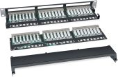 Фото Патч-панель Cabeus 48-ports FTP RJ-45 1U, PLHD-48-Cat.5e-SH-Dual IDC-1U