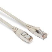 Патч-корд Hyperline FTP кат. 6 серый 3 м, PC-LPM-STP-RJ45-RJ45-C6-3M-LSZH-GY