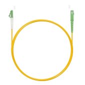 Оптический патч-корд Cabeus SM 9/125 мкм жёлтый 25 м, FOP(s)-9-LC/APC-SC/APC-25m