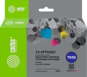 Картридж CACTUS EPT02Q3 Струйный Пурпурный 660мл, CS-EPT02Q3