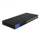 Коммутатор Linksys LGS528P 24-PoE Управляемый 28-ports, LGS528P-eu