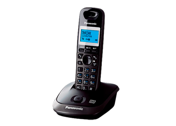 Картинка - 1 DECT-телефон Panasonic KX-TG2521RU Автоответчик Тёмно-серый, KX-TG2521RUT