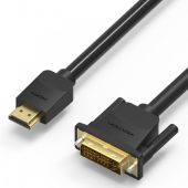 Видео кабель Vention HDMI (M) -&gt; DVI-D (M) 3 м, ABFBI
