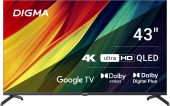 Фото Телевизор Digma DM-LED43UQB31 43" 3840x2160 (4K) чёрный, DM-LED43UQB31