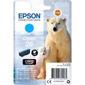 Картридж EPSON T2612 Струйный Голубой 300стр, C13T26124012