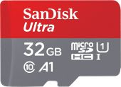 Вид Карта памяти SanDisk Ultra microSDHC UHS-I Class 1 C10 32GB, SDSQUA4-032G-GN6MN