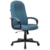 Вид Кресло для руководителей БЮРОКРАТ T-898 Синий, ткань, T-898/415-BLUE