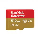 Вид Карта памяти SanDisk Extreme microSDXC UHS-I Class 3 C10 512GB, SDSQXA1-512G-GN6MA