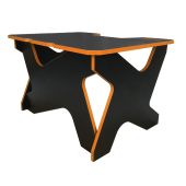 Photo Компьютерный стол Generic Comfort Gamer Mini игровой Чёрно-оранжевый/чёрно-оранжевый, MINI/DS/NO