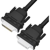 Видео кабель Greenconnect DVI-D (M) -&gt; DVI-D (F) 2 м, GCR-54715