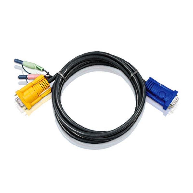 Картинка - 1 KVM-кабель ATEN 3м, 2L-5203A