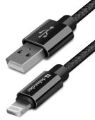 USB кабель DEFENDER ACH01-03T PRO Lightning -> USB Type A (M) 2.1A 1 м, 87808