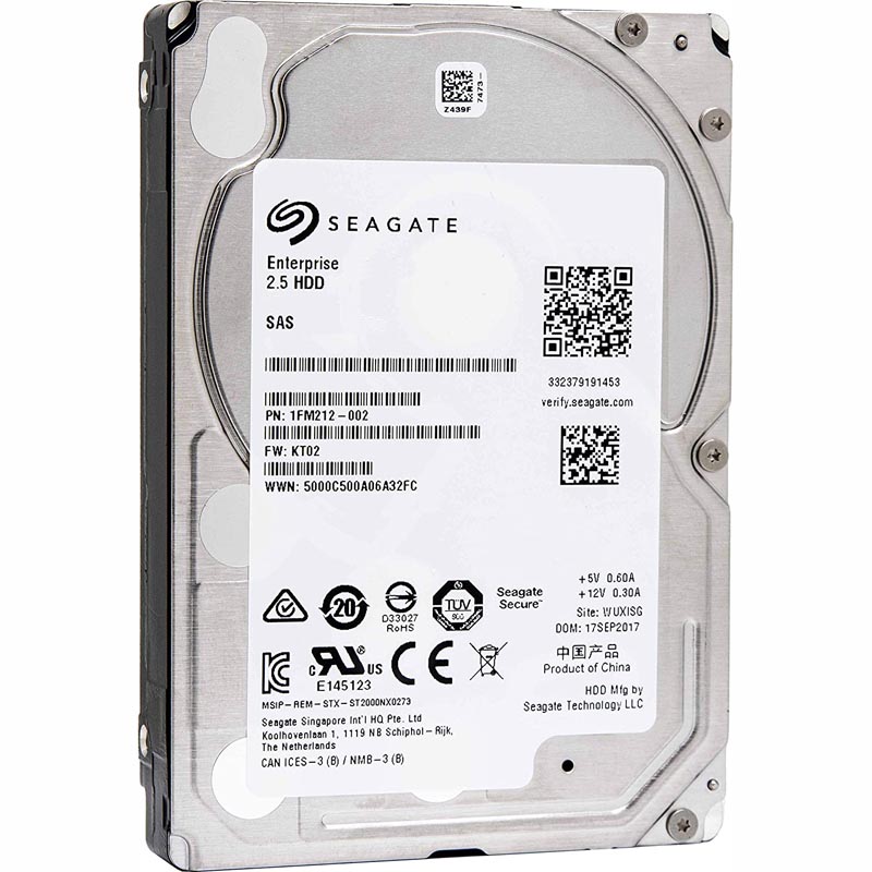 Картинка - 1 Диск HDD INFORTREND (Seagate) SAS 3.0 (12Gb/s) 2.5&quot; 1.8TB, HESS10S3180-0030C