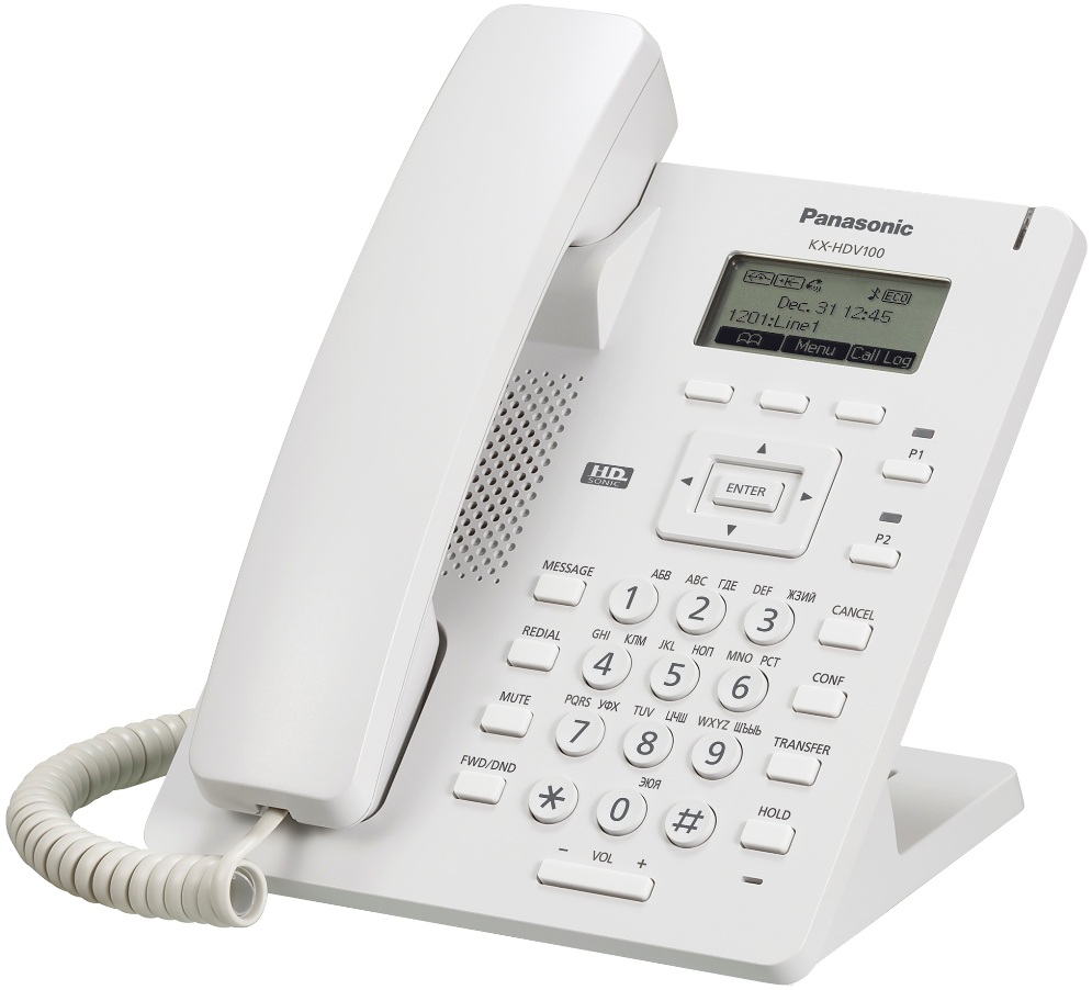 Картинка - 1 IP-телефон Panasonic KX-HDV100 SIP , KX-HDV100RU