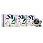 Фото Система водяного охлаждения ID-Cooling SL360 WHITE 3 x 120 мм, SL360_WHITE