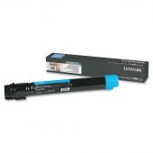 Тонер-картридж Lexmark C950 Лазерный Голубой 22000стр, C950X2CG