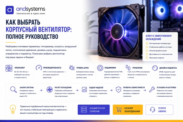 Как выбрать корпусный вентилятор