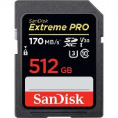 Photo Карта памяти SanDisk Extreme PRO SDXC UHS-I Class 1 512GB, SDSDXXY-512G-GN4IN
