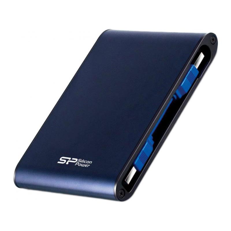 Картинка - 1 Внешний диск HDD SILICON POWER Armor A80 1TB 2.5&quot; USB 3.1 Синий, SP010TBPHDA80S3B