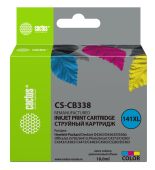 Картридж CACTUS CB338 Струйный Трехцветный 18мл, CS-CB338