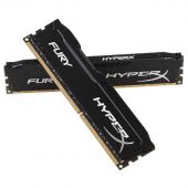 Фото Комплект памяти Kingston HyperX FURY 2х8Гб DIMM DDR3 1866МГц, HX318C10FBK2/16