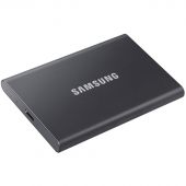 Фото Внешний диск SSD Samsung T7 TOUCH 500 ГБ 1.8" USB 3.2 серый, MU-PC500T/WW