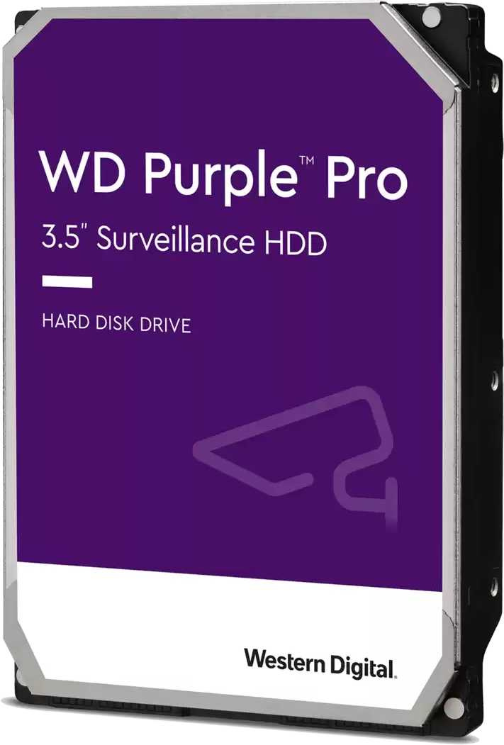 Диск HDD WD Purple Pro SATA 3.5" 10 ТБ, WD101PURP