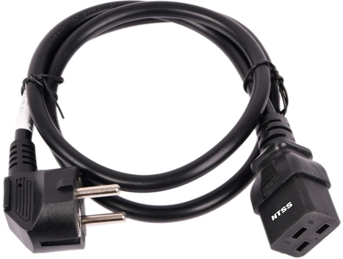 Кабель питания NTSS IEC 320 C19 -> Schuko CEE 7 16A 1.8 м, NTSS-PC19771