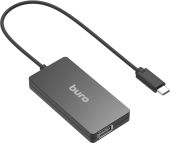 Фото USB-хаб BURO BPH-C-1730 4 x USB 2.0, BU-USBC-HUB-4U21